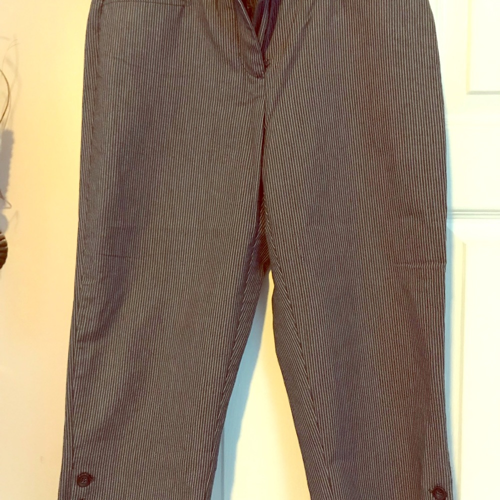 Cute striped capris by Studio Works